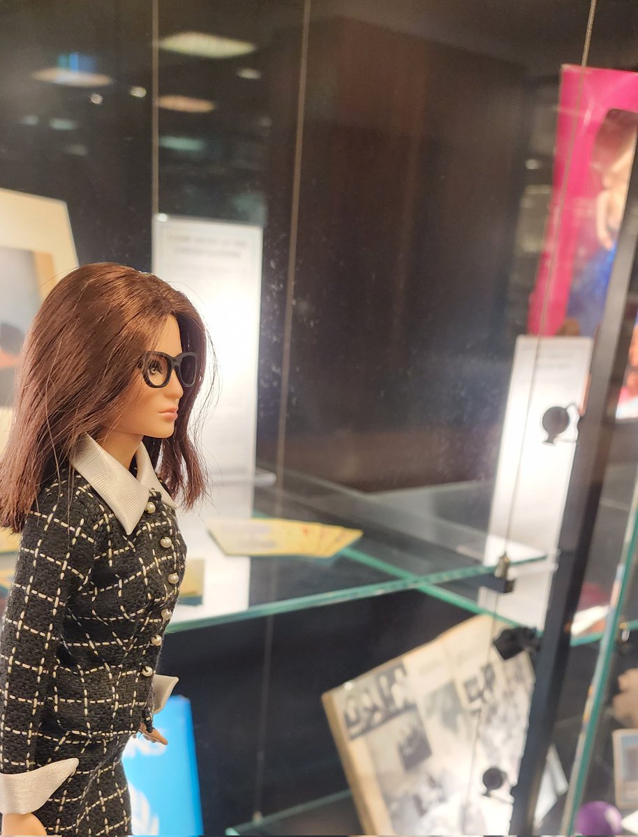 International Law Barbie is at the Vanishing Point @Sydney_Library. I mean, she's at At the Vanishing Point at @Sydney_Library... I... nevermind, you get it.