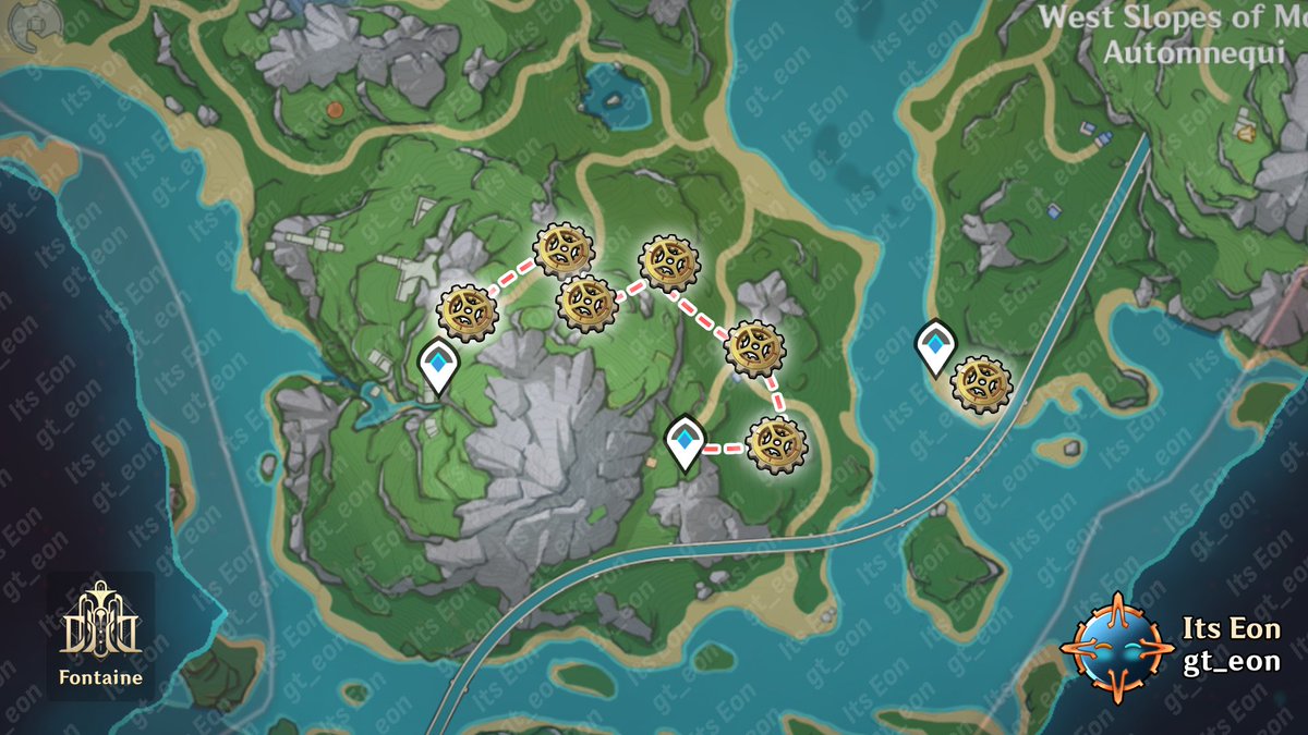 gt_eon's tweet photo. Hello Travelers !!!

Today I bring you a sad guide :( I don't like to farm my family ... ANYWAY ALL THE MEKA ENEMIES FARM!!! (GEAR MATERIALS) I hope it helps you🦾🔥

#Genshinimpact #Fontaine #Lynette https://t.co/w9rtkMzHXt