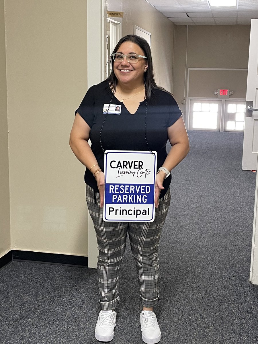 Bless our campus secretaries that keep schools operating. Mine gives thoughtful gifts too! …. because I don’t have a designated parking spot she says 😊 
You’re the best Janet ❤️ #ourpeoplemakethedifference