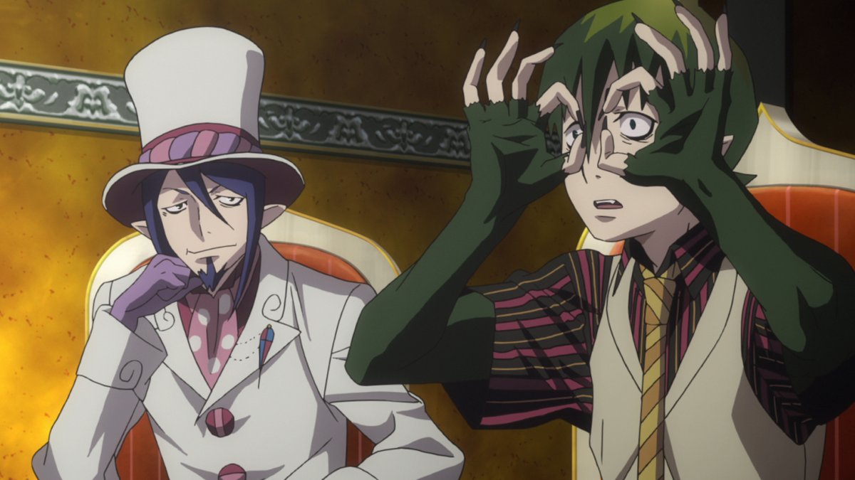 Crunchyroll's tweet photo. Look with your special eyes, Amaimon! (via Blue Exorcist) https://t.co/e4IS7O0NFY