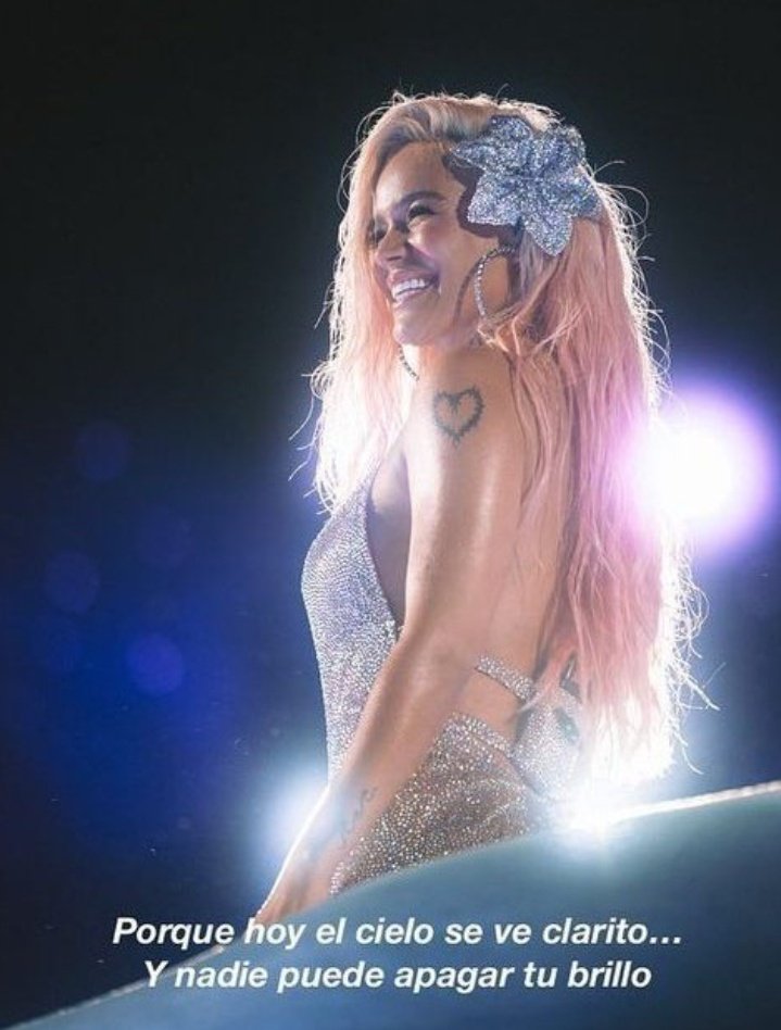 Karol G, mi guía favorita. ❤️‍🩹✨️