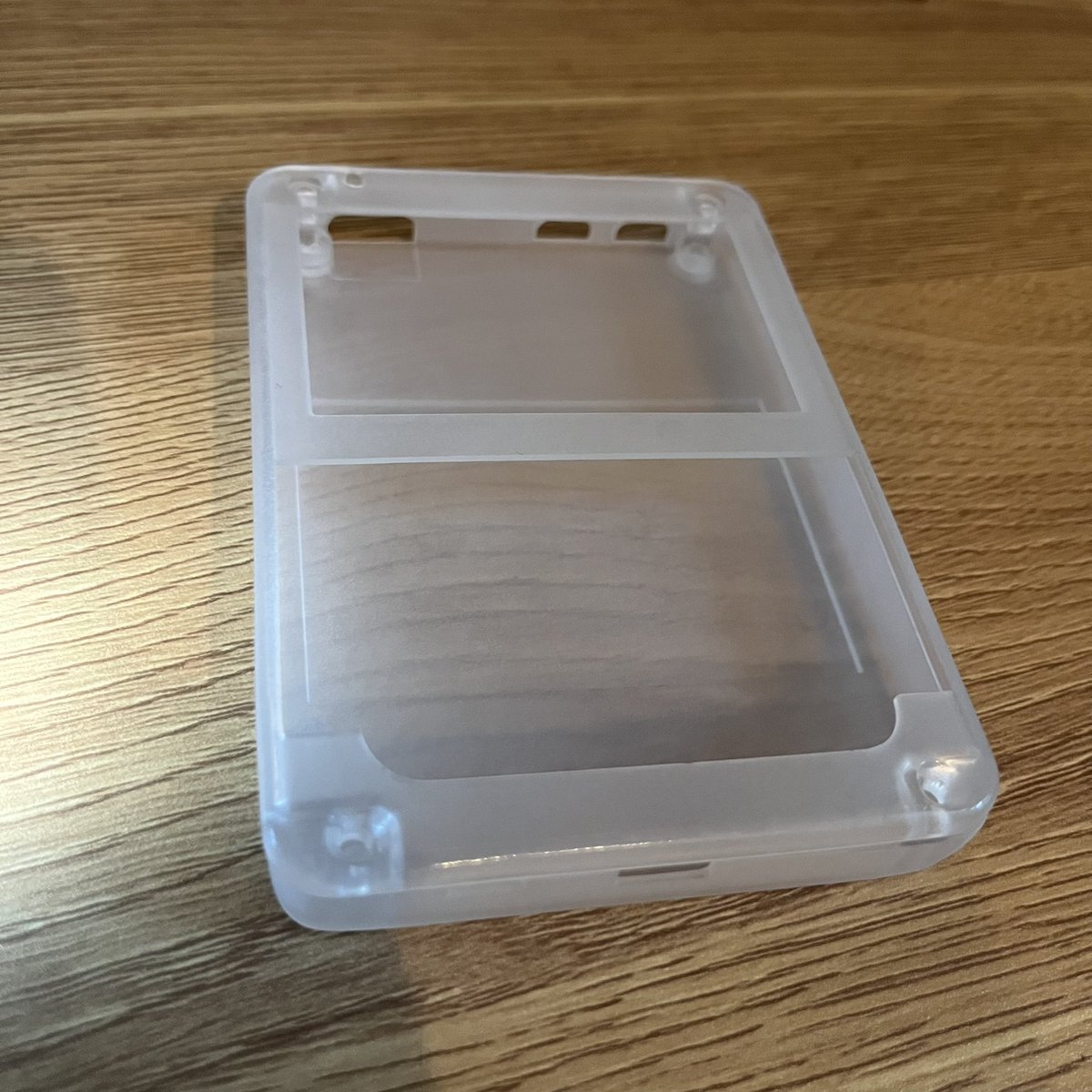blhsu's tweet photo. Just received the 3D printed case for #beepy (previously #beepberry) from PCBWay. I was hoping it to be more transparent but still pretty decent 😎The beepy itself is yet to arrive. Super excited to see if it actually fits. https://t.co/Akd4M0INSv