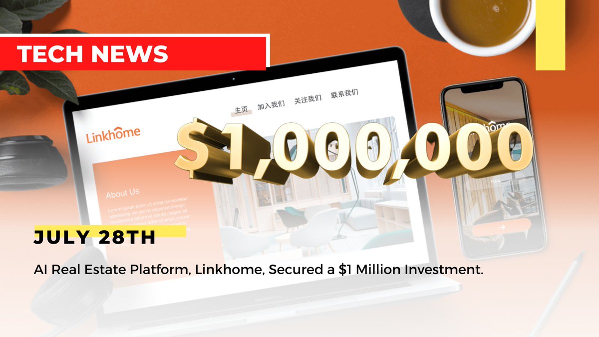 Exciting news! Linkhome has secured a $1 million investment from leading venture capitalists! We're gearing up to enhance our AI Real estate platform, expand into new markets, and deliver an unparalleled experience for our users.  #Linkhome #AI #HousingSearch #VentureCapital