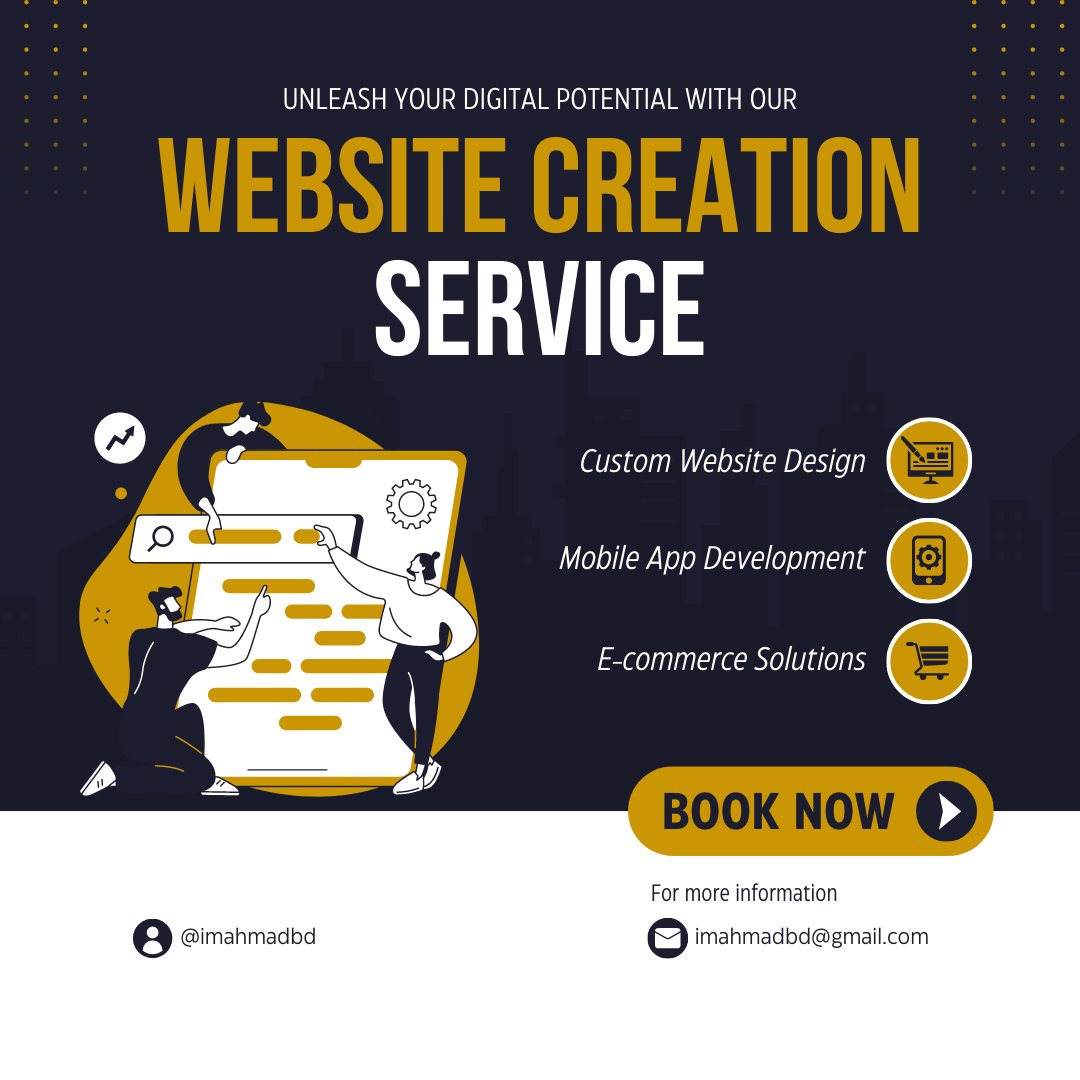 imahmadbd's tweet image. Creating an effective and engaging website is crucial in today&apos;s digital landscape.

#digitalpotential, #digitaltransformation, #futuredigital, #innovativedigital, #digitalexperience, #digitalevolution, #techinnovation, #digitalstrategy, #digitalskills, #imahmadbd