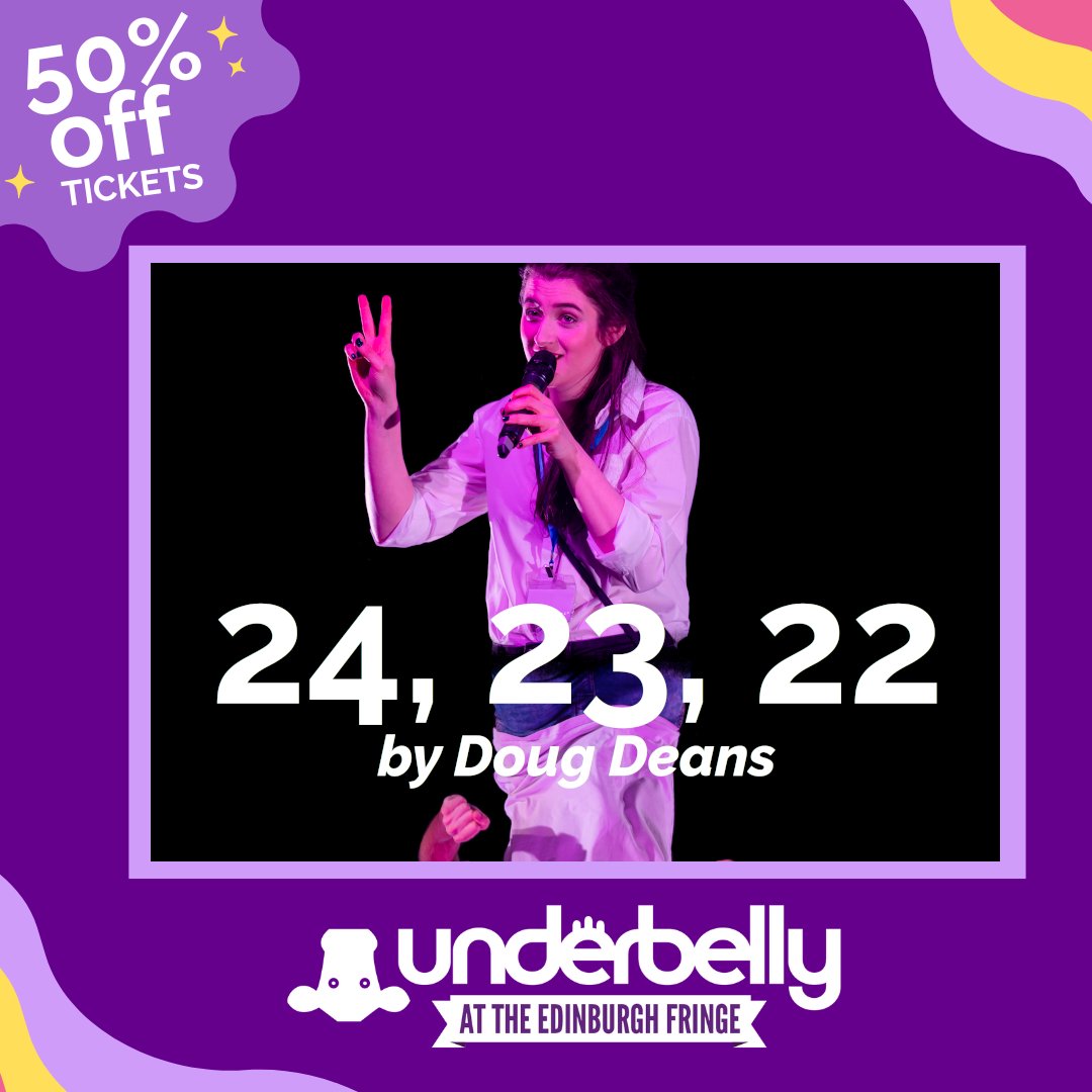 Chronic Insanity (@citheatre) on Twitter photo Today we have 50% off 24, 23, 22 tickets at Underbelly Cowgate at 14:10!
★★★★★ - Theatre Scotland
★★★★★ - Everything Theatre
★★★★★ - Chapter Z
★★★★ - One4Review
★★★★ - Mumble Theatre
★★★★ - The Upcoming
★★★★ - Reviews Hub
<a href="/FollowTheCow/">Underbelly Edinburgh</a> <a href="/edfringe/">Edinburgh Festival Fringe</a> Today we have 50% off 24, 23, 22 tickets at Underbelly Cowgate at 14:10!
★★★★★ - Theatre Scotland
★★★★★ - Everything Theatre
★★★★★ - Chapter Z
★★★★ - One4Review
★★★★ - Mumble Theatre
★★★★ - The Upcoming
★★★★ - Reviews Hub
<a href="/FollowTheCow/">Underbelly Edinburgh</a> <a href="/edfringe/">Edinburgh Festival Fringe</a>