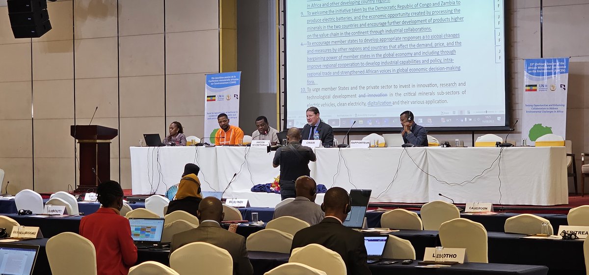 RichardMunang's tweet image. 🌍 Day 3 of #AMCEN2023 is unfolding with renewed vigor! As experts gather to discuss the pulse of Africa's environment, our commitment to shaping a sustainable future has never been stronger. Dive into today's insights and be part of the change! 💡 #SustainableAfrica #ExpertTalks