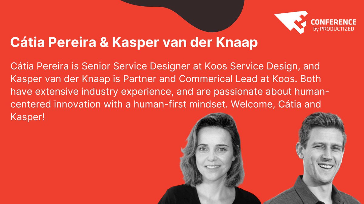 ProductizedConf's tweet photo. Join us October 11 at Productized Conference 2023 to attend workshops like Cátia Pereira & Kasper van der Knaap's "Business Experimentation for Desirability: De-risking Your Product with Real Customers' Insights."
#Productized23 #SummerPosts #VacationVibes #BusinessInSummer https://t.co/BfQFSmGUDc