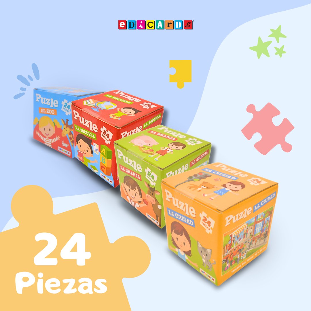 EDICARDS_GRUP's tweet photo. ¡Aventuras veraniegas garantizadas con nuestro puzle de 24 piezas! 🌞🧩 Los más pequeños disfrutarán de horas de diversión mientras desarrollan su creatividad y habilidades cognitivas. 🌈🧠
#Edicards #AWorldOfPaper #MateMagicas #Libros https://t.co/K13nszH44N
