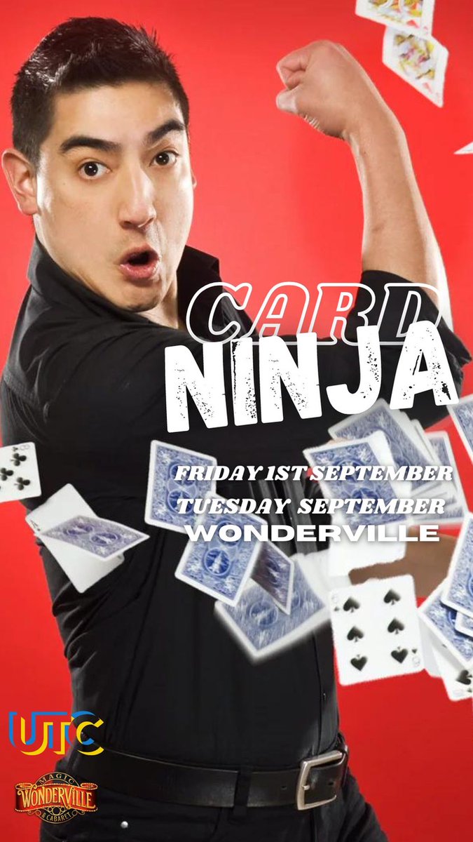 RealCardNinja's tweet image. Card Ninja live London show!
Tickets here: feverup.com/m/132078