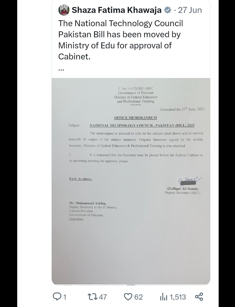 YETA_Pakistan's tweet photo. Honorable Sir @anwaar_kakar Thank u for Your #Swift Response.
However, when the #Class differences will b removed in Pakistan.
In Pak only voices are Listened Which are raised from the Cabins of #Elite Class. Why our Administrators don't Listen 👂 the Core issues of the Nation(#Middle Class students/Public).
If you don't believe this class difference then pl Have a Look on the issues of #NTCAct #TechnologyCouncil (which is the issue of #350k Graduates) whose summary was approved by the @PakPMO but it is still lying unattended in @EduMinistryPK 
I hope you will consider this issue as you did with #MDCAT
#DelayMDCAT2023