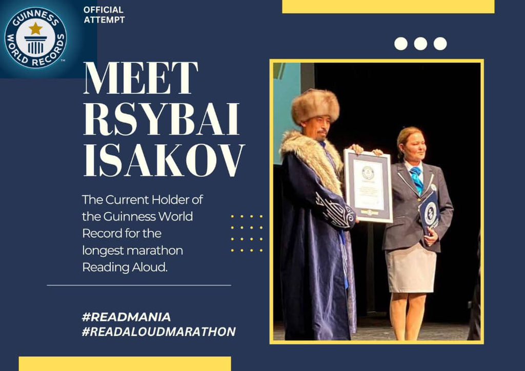 UduakUtip's tweet photo. Mr. John Obot's #READMANIA journey is an inspiration to all reading enthusiasts! π Let's stand behind him and spread the word about this extraordinary Guinness World Record attempt! π #ReadAloudMarathon #ReadAloudAttempt https://t.co/3ngFTERnpq