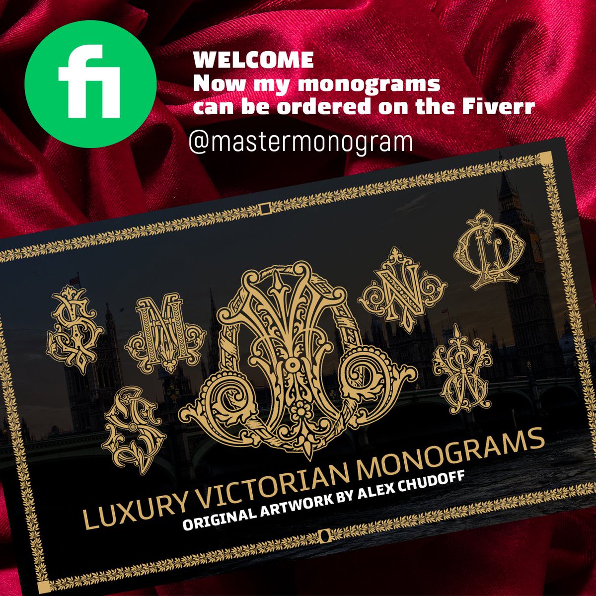 ChudovAlex's tweet image. Well, well, well.
Now.
From now on.
You can now order my monograms on Fiverr.

#monogram #monogramdesign #monogrammed #monogrameverything #themonogrammedhome #embroidery #custommonogram #monogramgifts
#southernliving #southerncharm #home