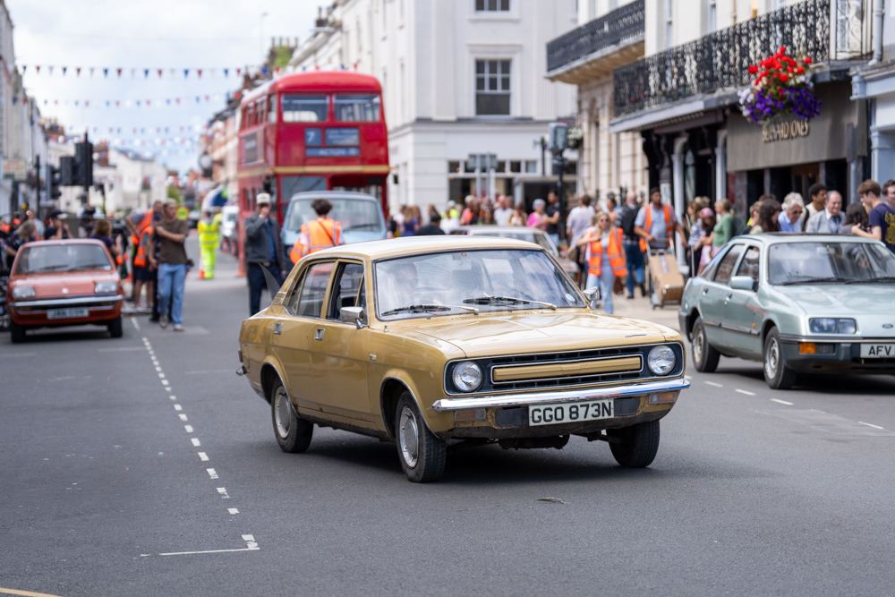 BTS shots, ITVX filming for drama Joan.

Joan, starring Sophie Turner (Game of Thrones)

Some of Regent Street shop fronts were transformed into a London street set in the 80’s

Royal Leamington Spa, 15th August 2023.

#itvx #royalleamingtonspa #behindthescenes #filming