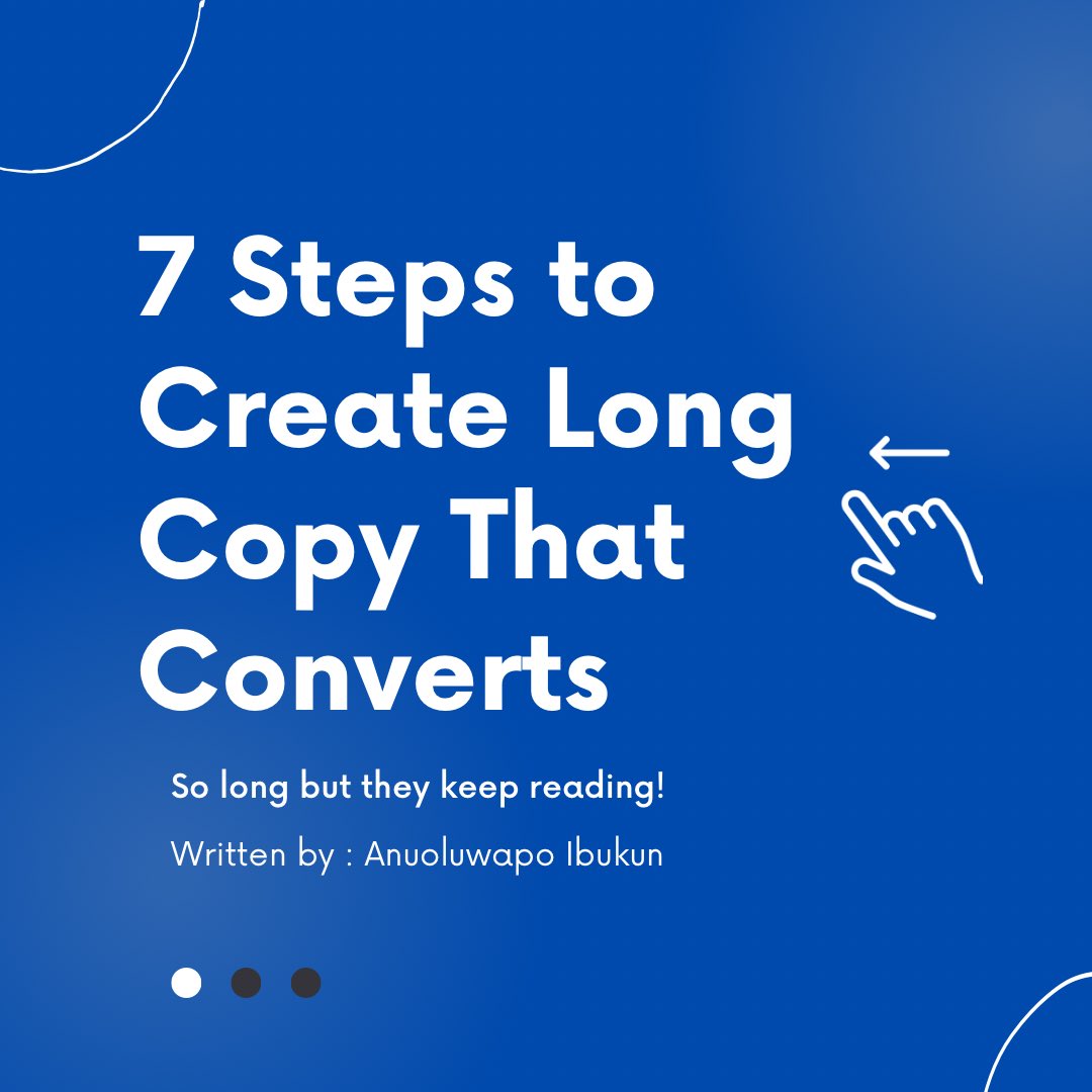 Anu Ibukun | Copywriter tweet media