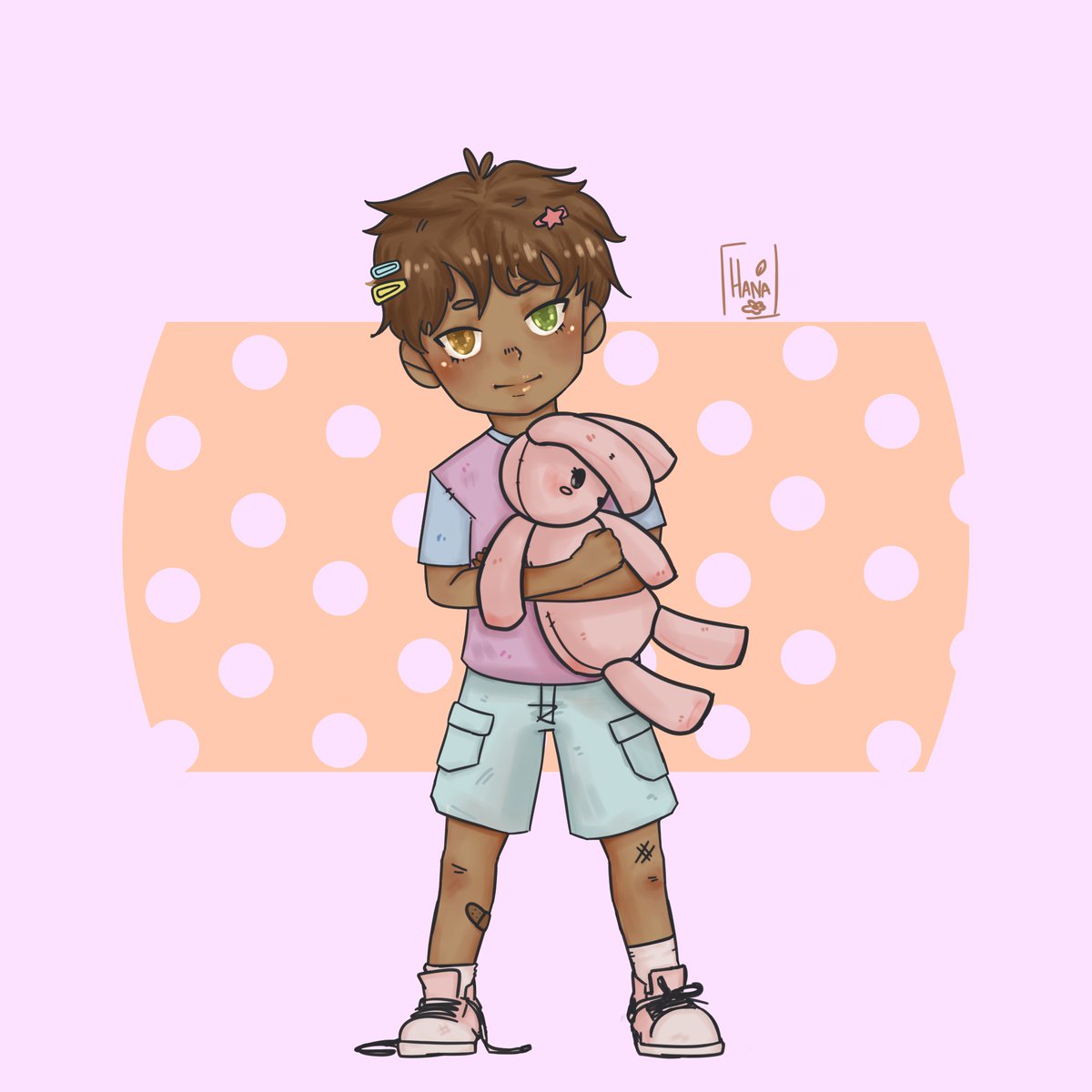 LSW8059's tweet photo. #volkacio #VolkacioCanon #horacioperez #volkacioHC

Dibujito de Horacio bebe, aún no sabe atarse los cordones y siempre se tropieza y cae, le encanta jugar y ensuciarse. 

Le gustan las cosas de colores y robarle los clips para el cabello a Maia. https://t.co/jschR9QX9B