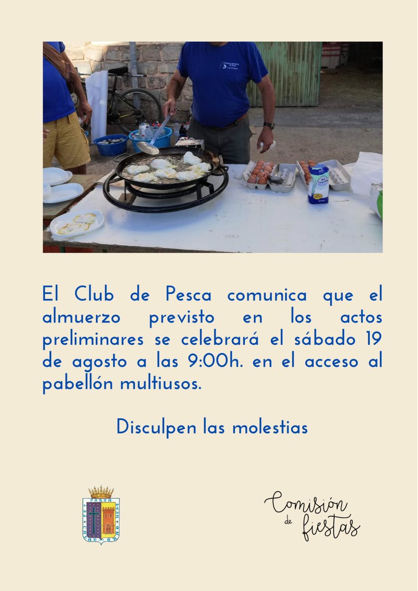 ALMUERZO CLUB DE PESCA