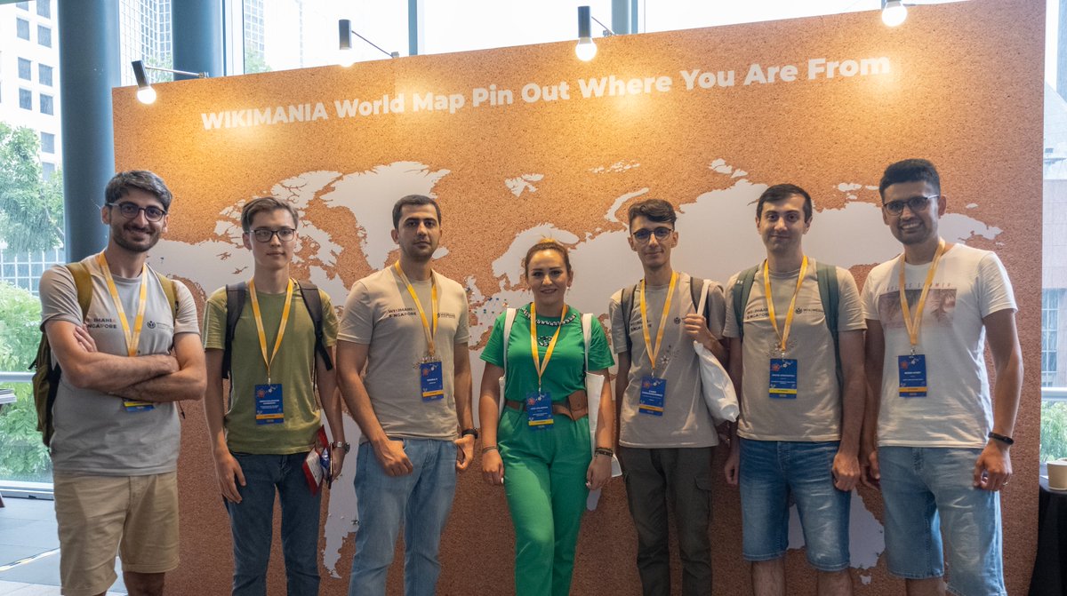 Turkic Wikimedians at pre-conference and the first day of #Wikimania2023 <a href="/Wikimania/">Wikimania</a>
