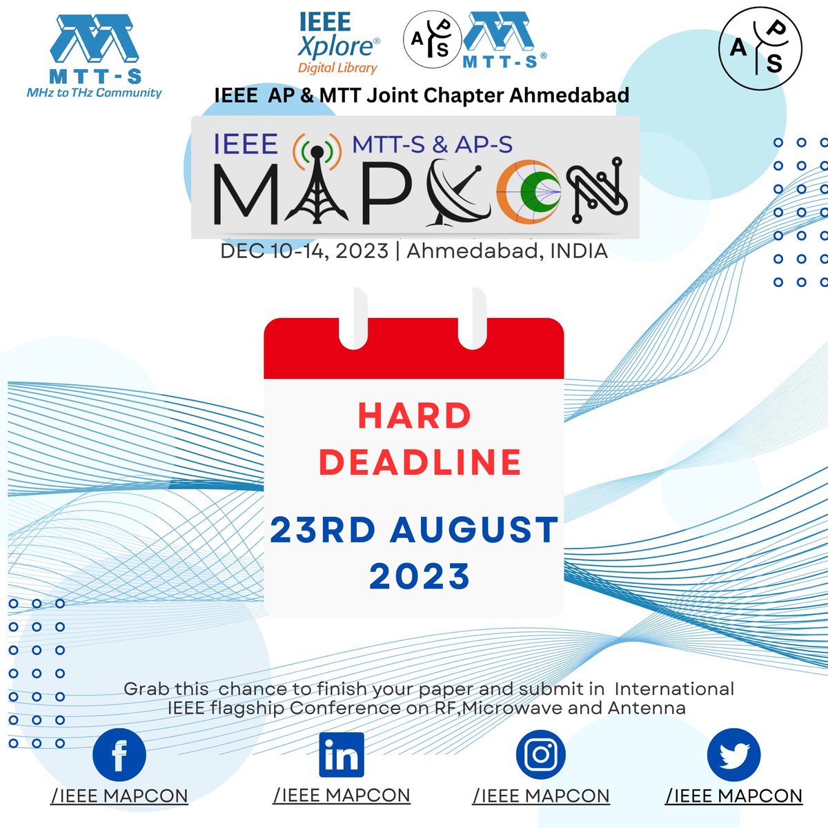 IEEE Microwave, Antenna and Propagation Conference tweet media