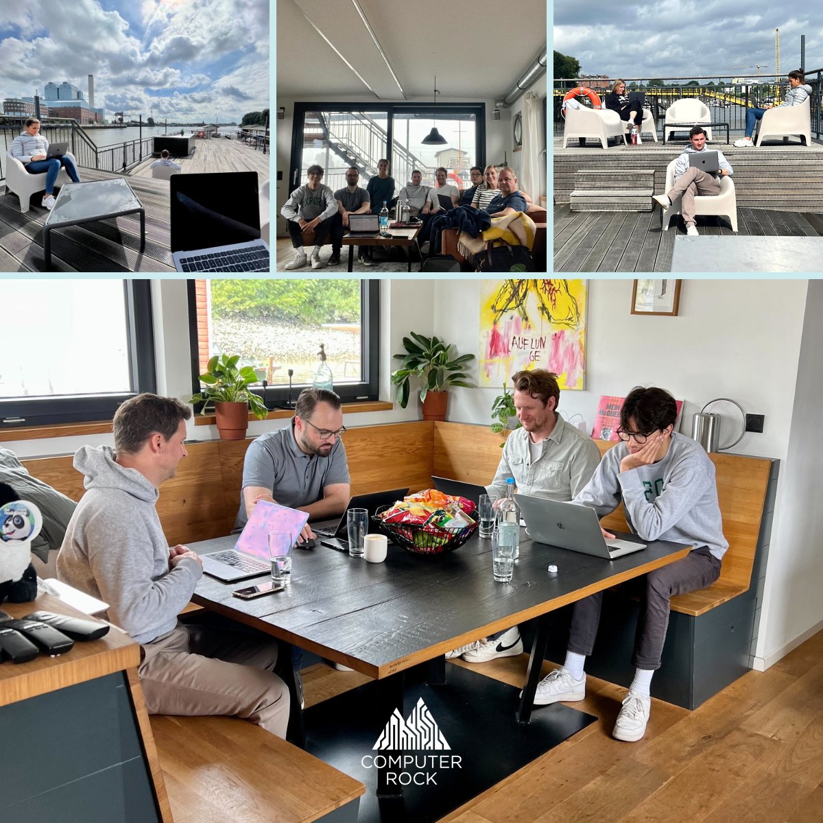 computerrock's tweet photo. 🌦️ Embracing Rainy Creativity on #WaterfrontWednesday!

Despite the unexpected rain,  we turned a drizzly situation into a canvas of innovation! 💡 Our commitment to #WaterfrontWednesday remained unwavering, even if it meant cozying up indoors for some time.

#LifeAtComputerRock https://t.co/V2E9arwXsp