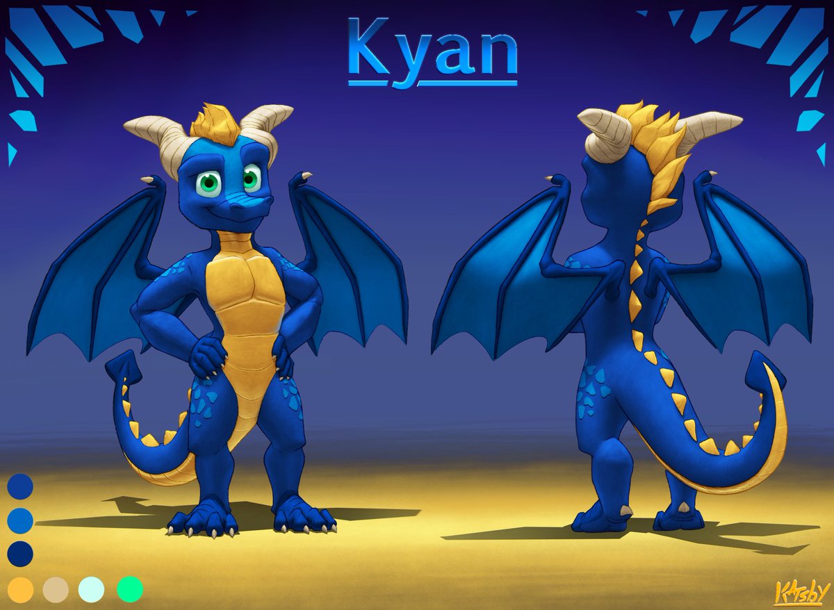 Katsby21's tweet image. Kyan Reference Sheet for @KyanTheDragon 

Hey there long time no see. 
First public Katsby Sheet. I'm still studying sheets and its monetization and I can already say that I really enjoyed. I hope to be ready for more soon and Thanks Kyan for the bet 😉
#digitalart #Dragon