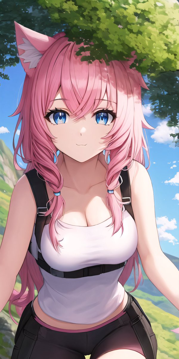 Das Wetter soll wieder besser werden! Zeit zum Wandern 

#vtuber #vtubers #gervtuber #aiart #animeart
