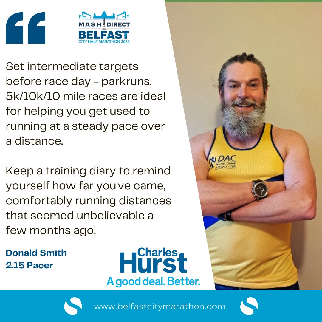 marathonbcm's tweet photo. Struggling to find motivation for your training runs? 😞 

Your Charles Hurst Pacing Team are on hand with some great tips to stay motivated💪🏃‍♂️

Learn more about your 2023 Charles Hurst Half Marathon Pacing Team 👇
📲 - https://t.co/sPwa6w6bKZ

@CharlesHurstGRP https://t.co/tQWtzaDw3L
