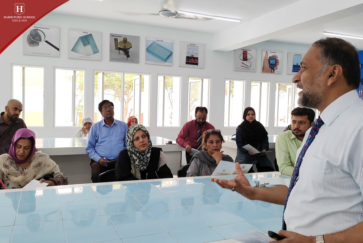 HPSKarachi's tweet photo. Fueling Excellence through Learning:

Our Quality Enhancement Team (QET) experts aligned with the vision laid by the school Principals and leadership teams are on a mission to elevate academic excellence. 
#HPS #ProfessionalDevelopment #ExcellenceProgram #KarachiSchools https://t.co/PiqIfQMvKV