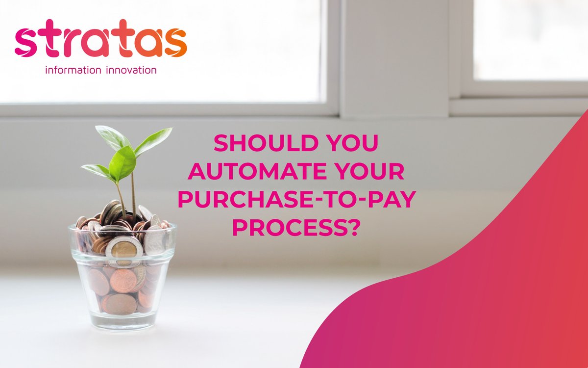 Should you automate your Purchase-to-Pay process?

Find out here > bit.ly/P2P-automation