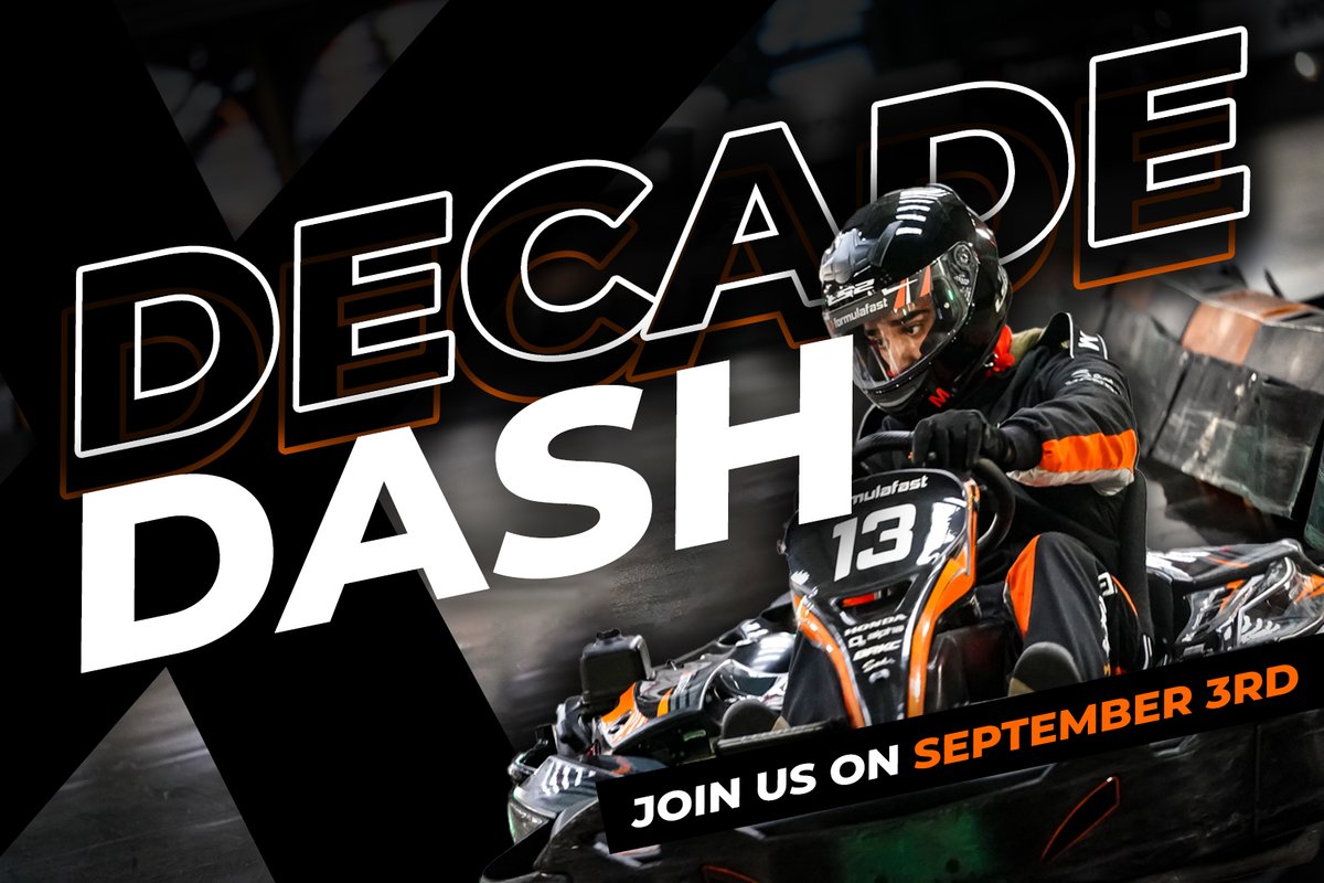 DestinationMK's tweet image. Join @FormulaFast on 3rd September for a thrilling day of racing and competition as they celebrate their 10th Anniversary with their Decade Dash event! 🥳🏁

More and book here: destinationmiltonkeynes.co.uk/news/formula-f…