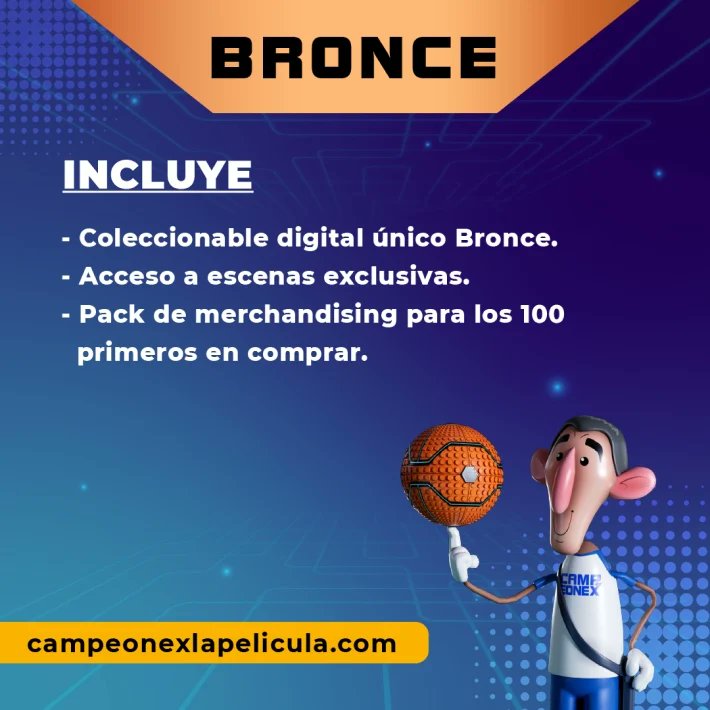 CampeoneX_'s tweet photo. ¿Ya sabes lo que incluye la Colección Digital? 
Recuerda que el 50% de los beneficios totales, irán destinados a las entidades que decidan los Campeones.
.
#CampeoneX #nft #crypto #ong #laborsocial #campeones https://t.co/mSPxVXxqNM