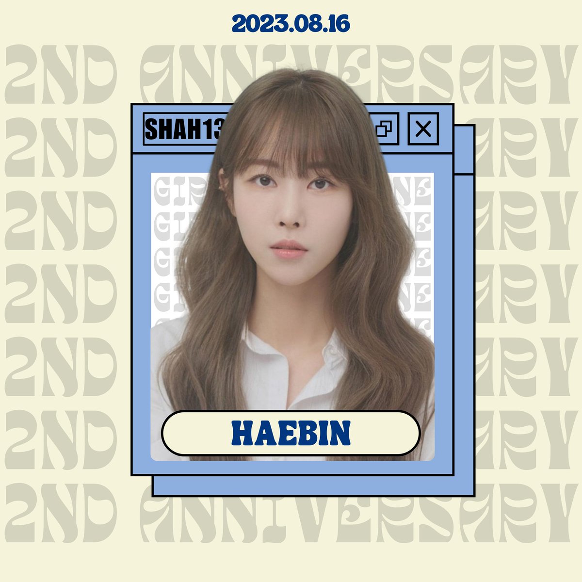 shah_13_'s tweet photo. [🥳] Happy Birthday and Debut 2nd Anniversary to Han Haebin!

#HappyHaebinDay
#2YearsWithHaebin
#HanHaebin #Haebin

👉https://t.co/zvpfcf6Ind https://t.co/z41CQeQncC