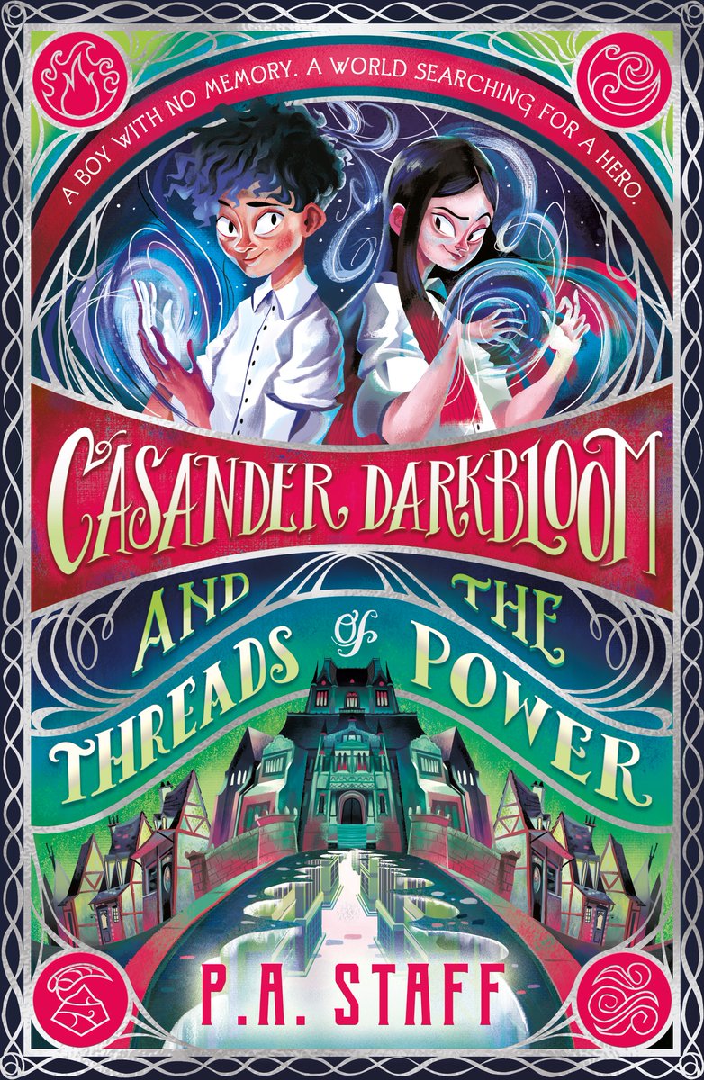 WalkerBooksUK's tweet photo. Here it is, your page-turning &amp; twisty magical escape for autumn by the incredible #PAStaff. Casander Darkbloom and the Threads of Power is coming November 2nd &amp; this spellbinding cover is by @NathanlCollins https://t.co/HgNJPpqoQG