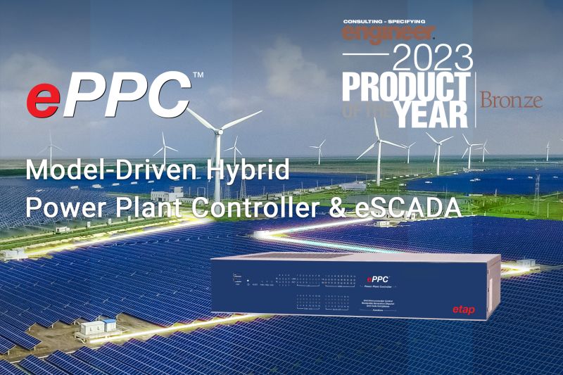 Alpi_Caneco's tweet image. 🥉 And another award we are happy about! In the Consulting-Specifying Engineer&apos;s Product of the Year Program ETAP #powerplantcontroller (#EPPC) received the 𝐁𝐫𝐨𝐧𝐳𝐞 𝐀𝐰𝐚𝐫𝐝 𝐢𝐧 𝐭𝐡𝐞 𝐂𝐨𝐧𝐭𝐫𝐨𝐥 𝐒𝐲𝐬𝐭𝐞𝐦 𝐜𝐚𝐭𝐞𝐠𝐨𝐫𝐲!

#etapSoftware #electricalengineering