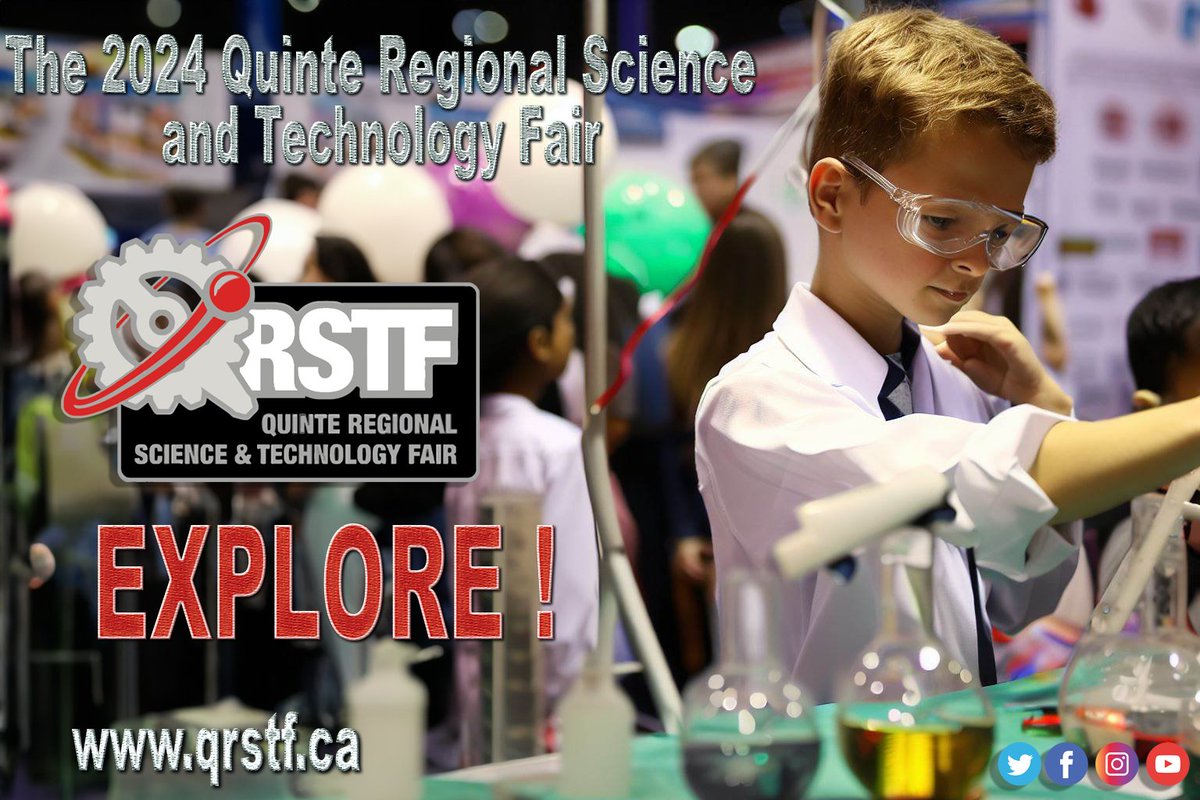 QRSTF's tweet photo. Check https://t.co/aEwVYsfWsl for information on the 2024 QRSTF Science Fair, where we'll witness the incredible wonders of science unfold!  Don't miss this chance to be inspired by the bright minds shaping our future. #qrstf https://t.co/6YXOz2y5BO