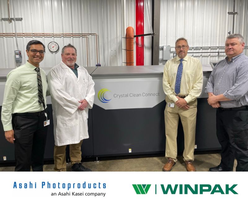 PackagingLabel's tweet photo. With the first in North America installation of Crystal Clean Connect, leading flexible packaging company Winpak has improved sustainability, reduced waste, and leveraged.

Read more: https://t.co/ChguJBsaMC

@asahiphoto  #Flexo #CleanPrint #FlexoGraphic https://t.co/FcqfMqsl13