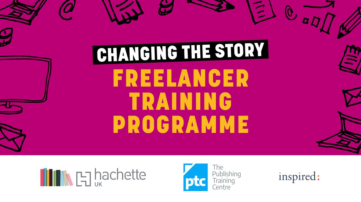 HachetteUK's tweet photo. Want to work freelance as an editor?

Our Changing the Story Freelancer Training Programme with @InspiredJobs &amp; @PTCBookHouse aims to make publishing more accessible. We've also issued an open call for current freelancers too. More details 👇https://t.co/FDDXLQSk6Y https://t.co/ZmZdehvWeS