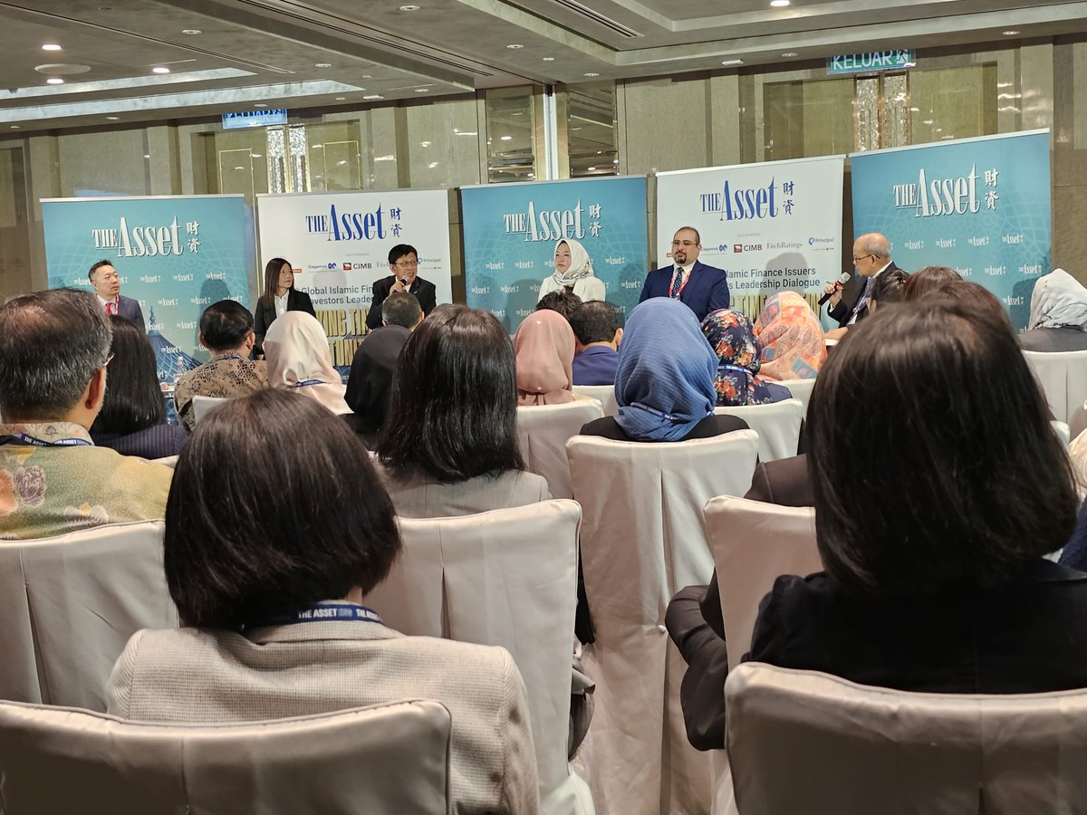 TheAssetMag's tweet image. Many thanks to those who could attend our 6th Global Islamic Finance Issuers and Investors Leadership Dialogue event today, we hope you found our discussion useful and educational!

#IslamicFinance #Sukuk #Issuance #CapitalMarkets #Finance #Banking #GreenSukuk #ESG #GCC #Malaysia