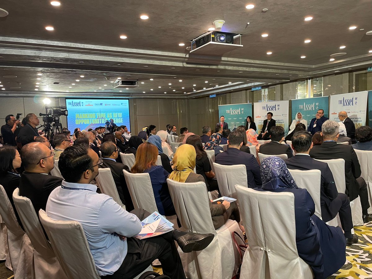 TheAssetMag's tweet image. Many thanks to those who could attend our 6th Global Islamic Finance Issuers and Investors Leadership Dialogue event today, we hope you found our discussion useful and educational!

#IslamicFinance #Sukuk #Issuance #CapitalMarkets #Finance #Banking #GreenSukuk #ESG #GCC #Malaysia
