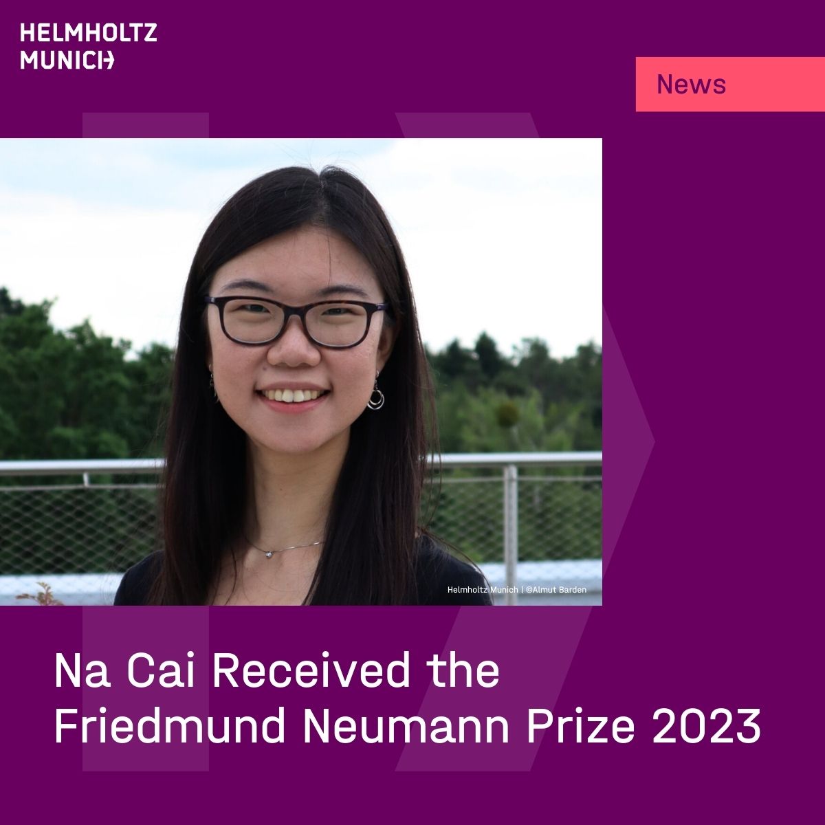 👏Congrats to #HelmholtzMunich expert Na Cai on winning the 𝗙𝗿𝗶𝗲𝗱𝗺𝘂𝗻𝗱 𝗡𝗲𝘂𝗺𝗮𝗻𝗻 Prize 2023 @ScheringStiftg for her outstanding work in the field of psychiatric #genetics!
#Depression #Neuropsychiatric #MajorDepressiveDisorder
👉More about Na: t1p.de/7l5jx