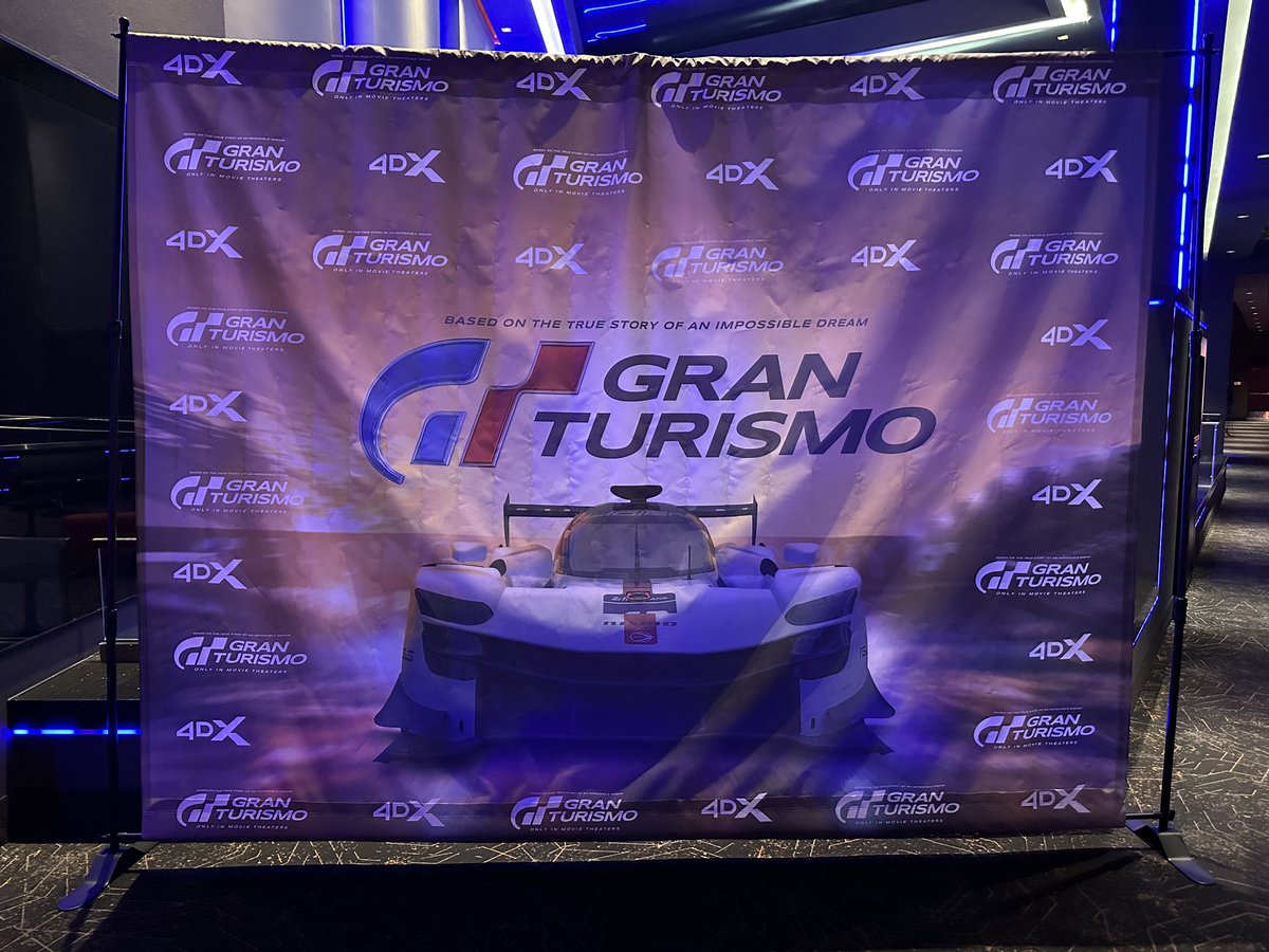 colliderfrosty's tweet photo. Huge thank you to @4dxusa and @SonyPictures for teaming up for an early @collider screening of #GranTurismo. Everyone got free popcorn, soda, cookies, and a really fun time at the movies. https://t.co/vVUqTLbrQv