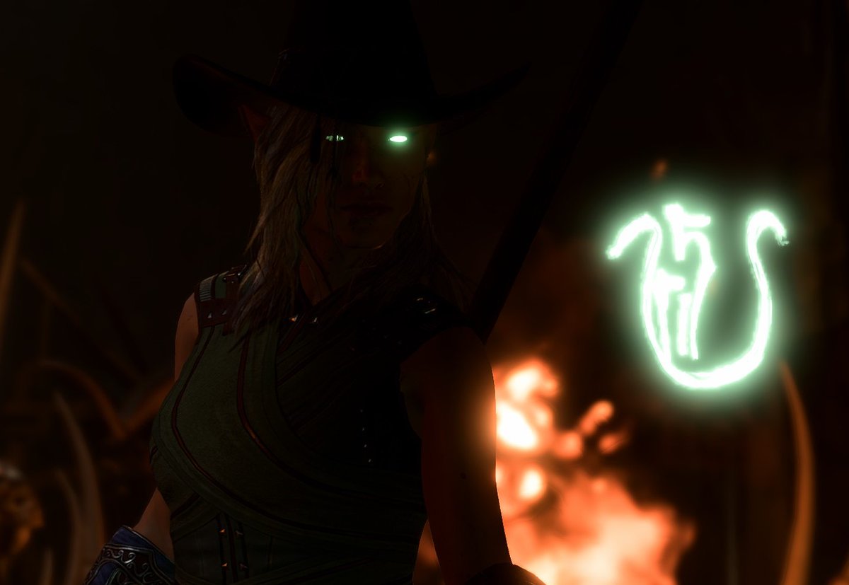 Attackontori's tweet photo. In love with my cowboy monk she's so badass https://t.co/hrNygXmc1e
