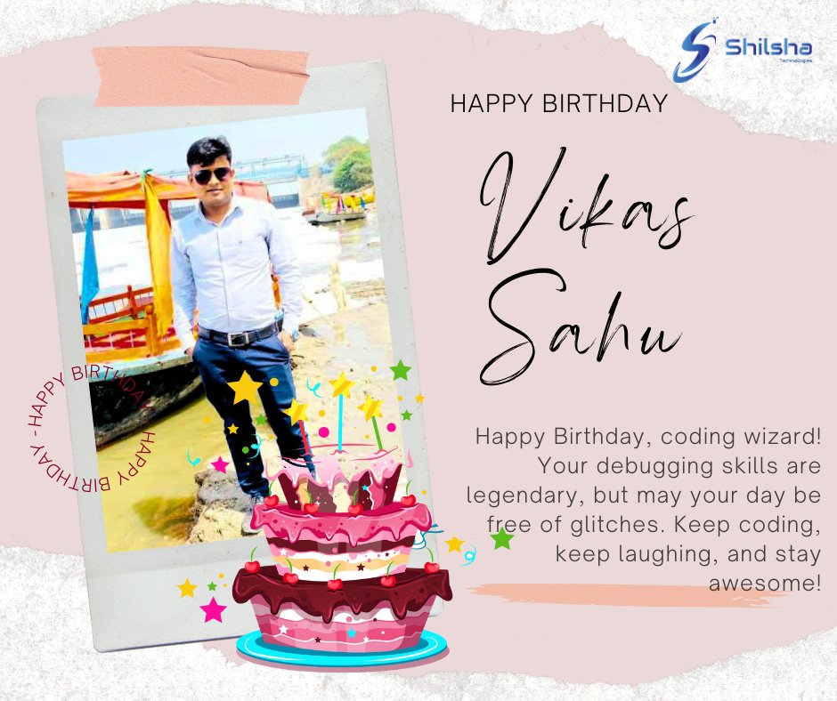 shilshatech's tweet image. Happy Birthday Vikas Sir! Your exceptional skills, supportive nature, and contagious humor create a fantastic environment at Shilsha Technologies . Your guidance enriches us all. Wishing you a day as remarkable as you are!
.
.
.
.
.
#birthday #happybirthday #shilshatech #shilsha