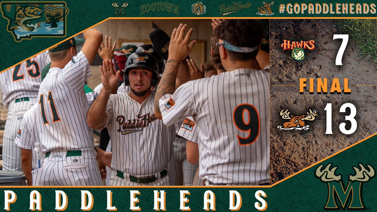 Our WWWWinning streak continues! Join us at the ballpark tomorrow night!

🎟 bit.ly/PaddleHeadsTix

#GoPaddleHeads #PaddleUp