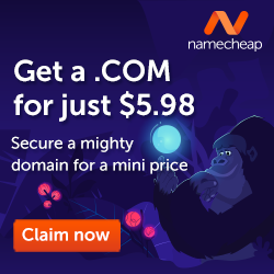 .COM for just $5.98 at Namecheap!
namecheap.pxf.io/c/3226762/1130…

#domain #website #hosting #webhosting #domainname #domains #domainnames #wordpress #business #webdesign #web #seo #DigitalMarketing #domainforsale #server #marketing #webhostingcompany #webhostingservices #ssl #domainsale