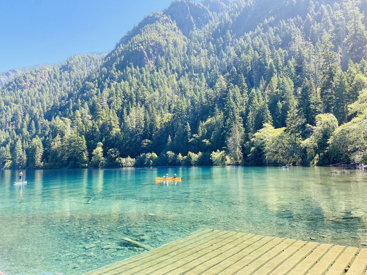 The beautiful the peaceful, the soulful lake crescent…
#Washington 
#olympicNationalPark