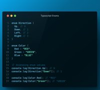 Sayyidalijufri's tweet image. 📚 Typescript Learning Journey: Enums 📚

Enums, short for &quot;enumerations,&quot; are a powerful tool in TypeScript for creating a set of named constants. 

#juniordeveloper #juniordev #100DaysOfCode #TypeScript #ProgrammingTips #webdev #javascript