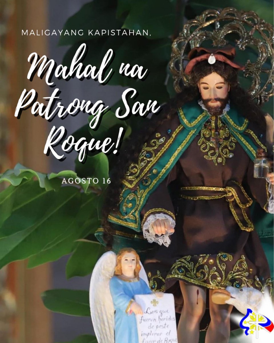 pos_smile's tweet photo. Mahal na Patrong San Roque,
Ipanalangin mo kami at lalo na ang mga may sakit 🙏🏻 
Amen. https://t.co/RnXIY1dzJK