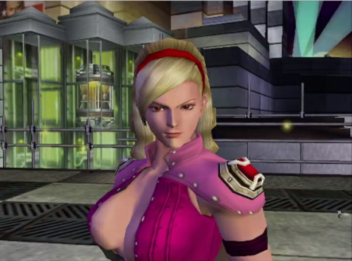 NintenCano's tweet photo. @ssdng3 Golly! 
You did an amazing drawing! 👏👏👏

Lien Neville wearing her alternate pink outfit in the Southtown Stage from the first KOF Maximum Impact! 

Lien is such a femme fatale 😍🥰 
Sexy and deadly.
My favorite waifu in the King of Fighters! Hope she returns ☺️ https://t.co/tlpaTAsRzu