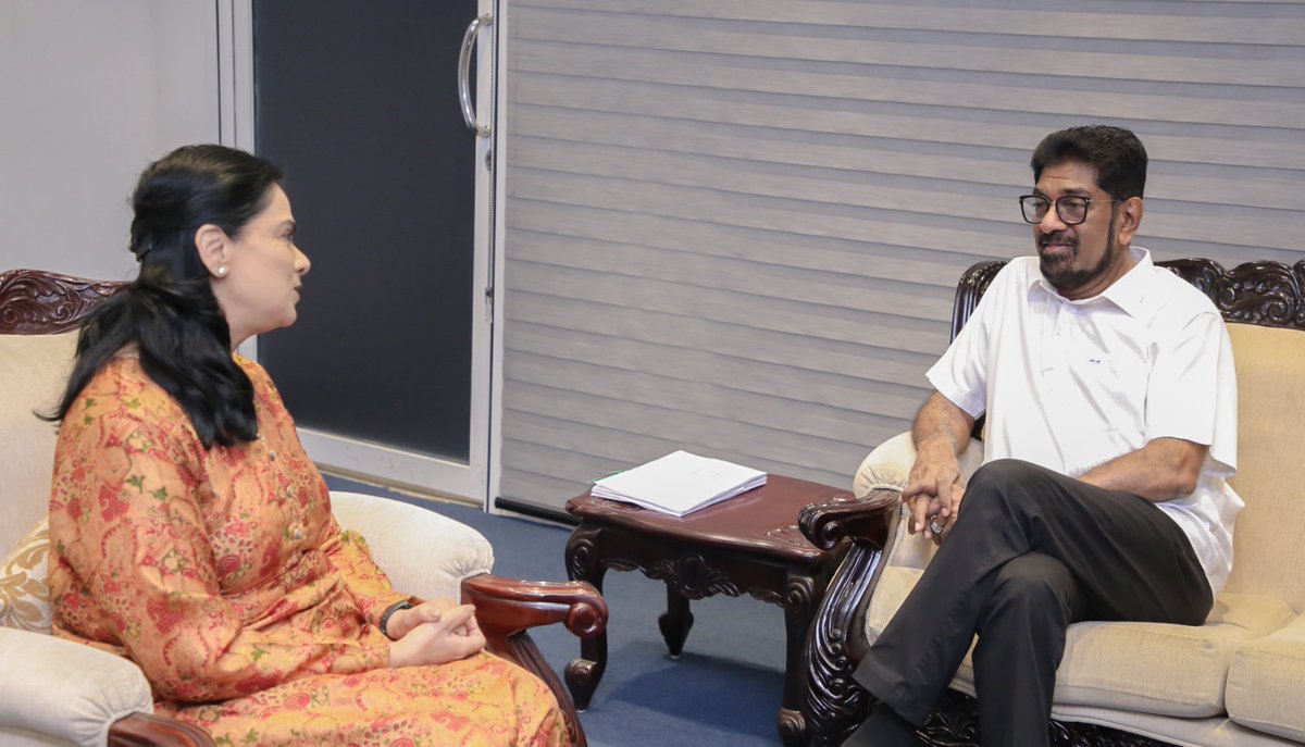 Had a productive meeting y'day with <a href="/WHO/">World Health Organization (WHO)</a> country rep, Dr Alaka Singh, to discuss Benchmark 4 laboratory for #lka. Requested <a href="/WHO/">World Health Organization (WHO)</a> to provide TOR &amp; specs for seamless implementation. This lab will expedite high level drug quality testing as I push to ensure high quality healthcare.