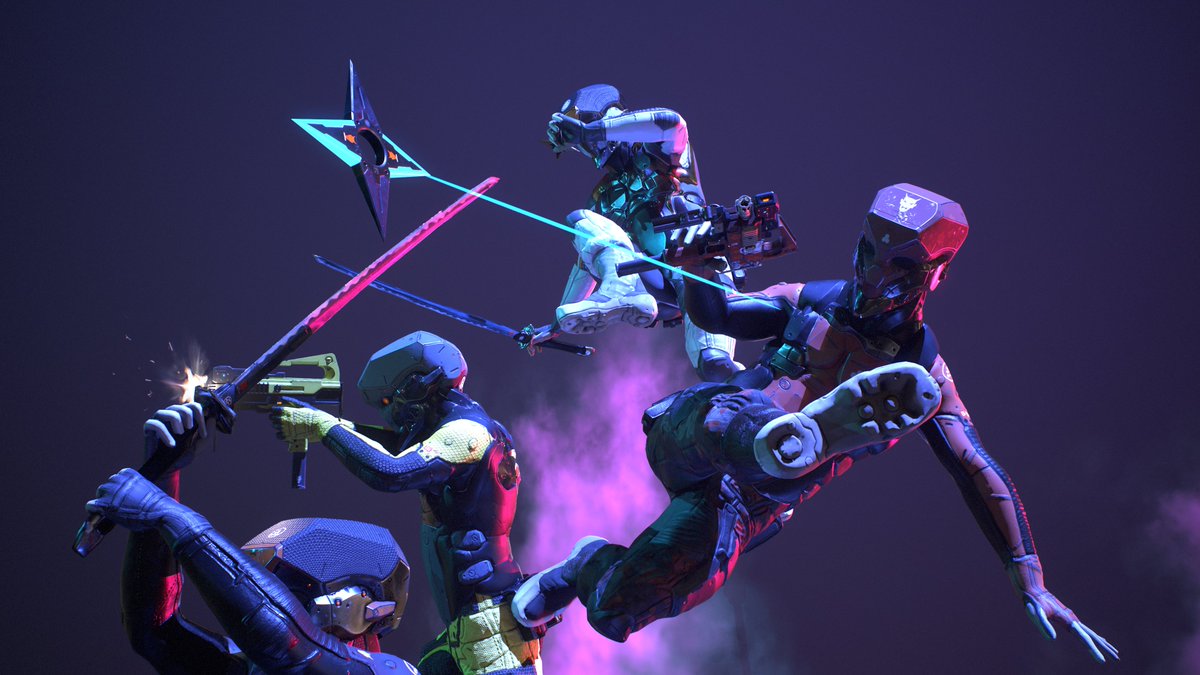 Cyber_Funks's tweet image. #Exotrooper #Ninjas, Attack! #Cyberfunks #ALPHA